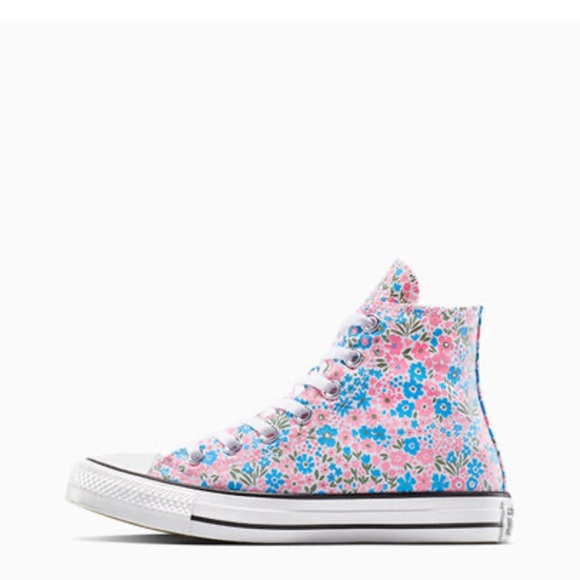New NIB Converse CTAS Women's High-Top Sneakers - Floral Sz 9 $70 - Picture 2 of 11